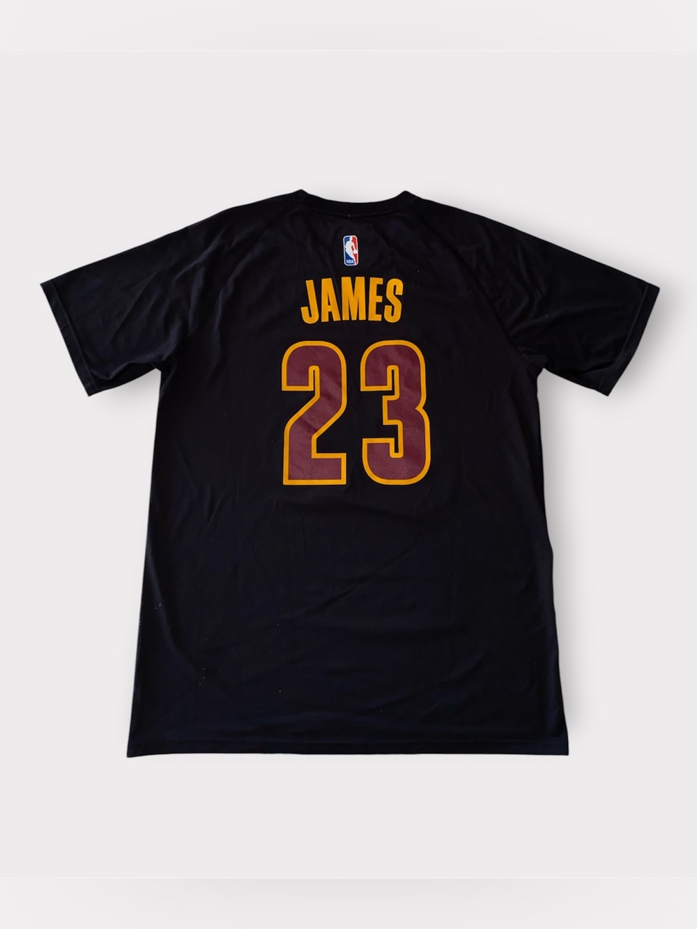 adidas NBA Lebron James Cleveland Cavaliers Short Sleeve T-shirt | Size Large